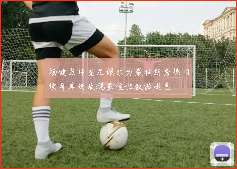 杨健点评克尼佩尔为最佳新秀热门埃奇库姆表现虽佳但数据逊色